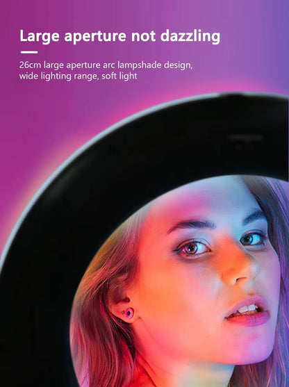 ARO LED 30 CM RGB + TRÍPODE